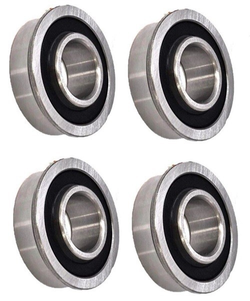 4-Pack Gravely/Ariens Flange Wheel Bearing Replace OEM 05417500, 05417600