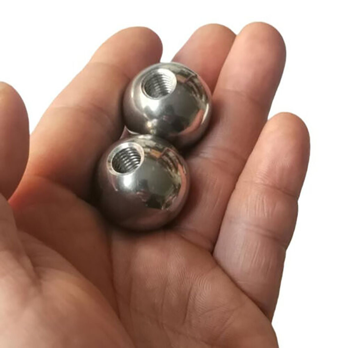 Ø8mm-60mm Stainless Steel Balls M5 M6 M8 Half Threaded Blind Hole Ball Knob Nuts