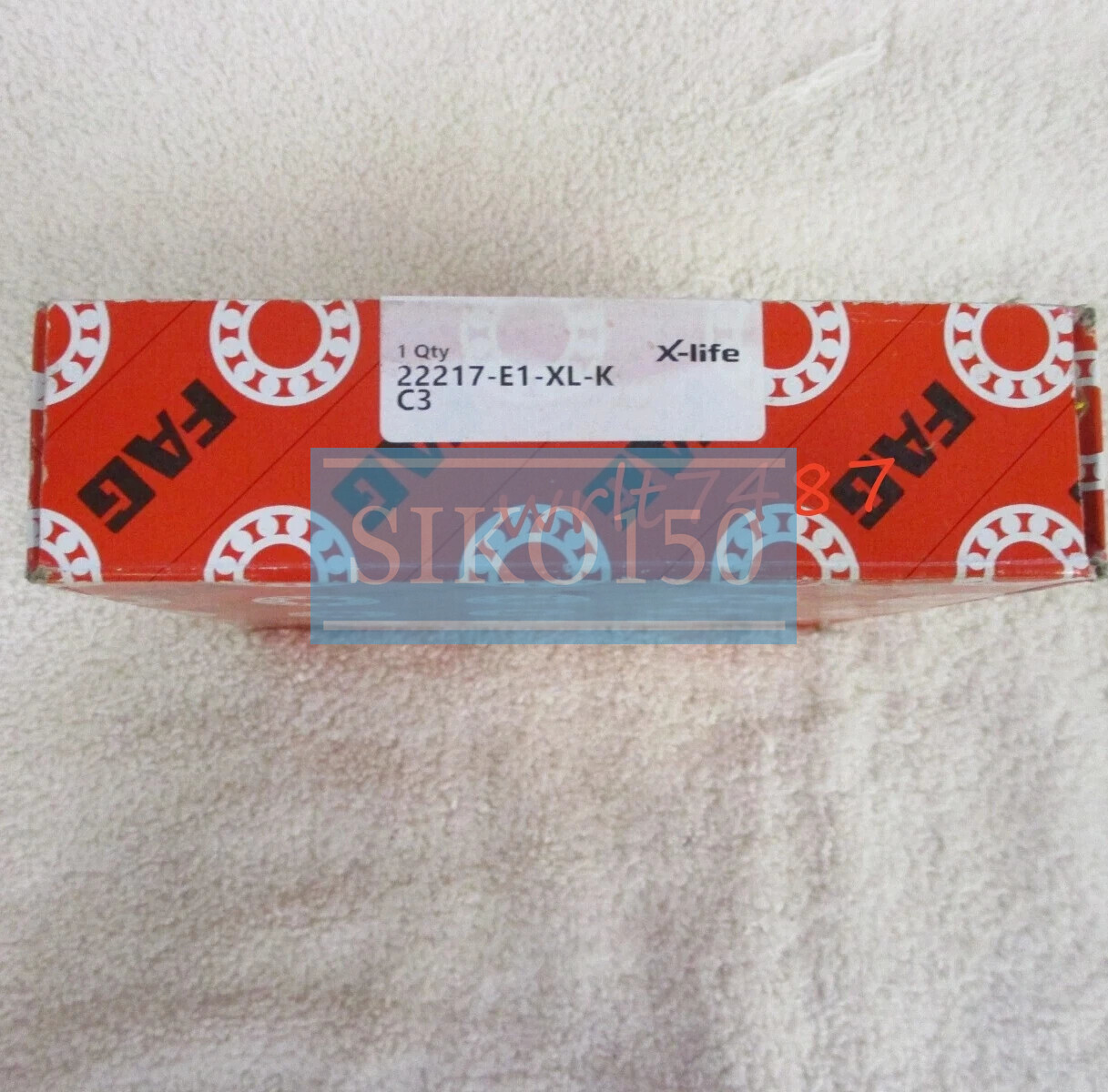 1PC NEW FAG 22217-E1-XL-K-C3 self-aligning roller bearing #SK