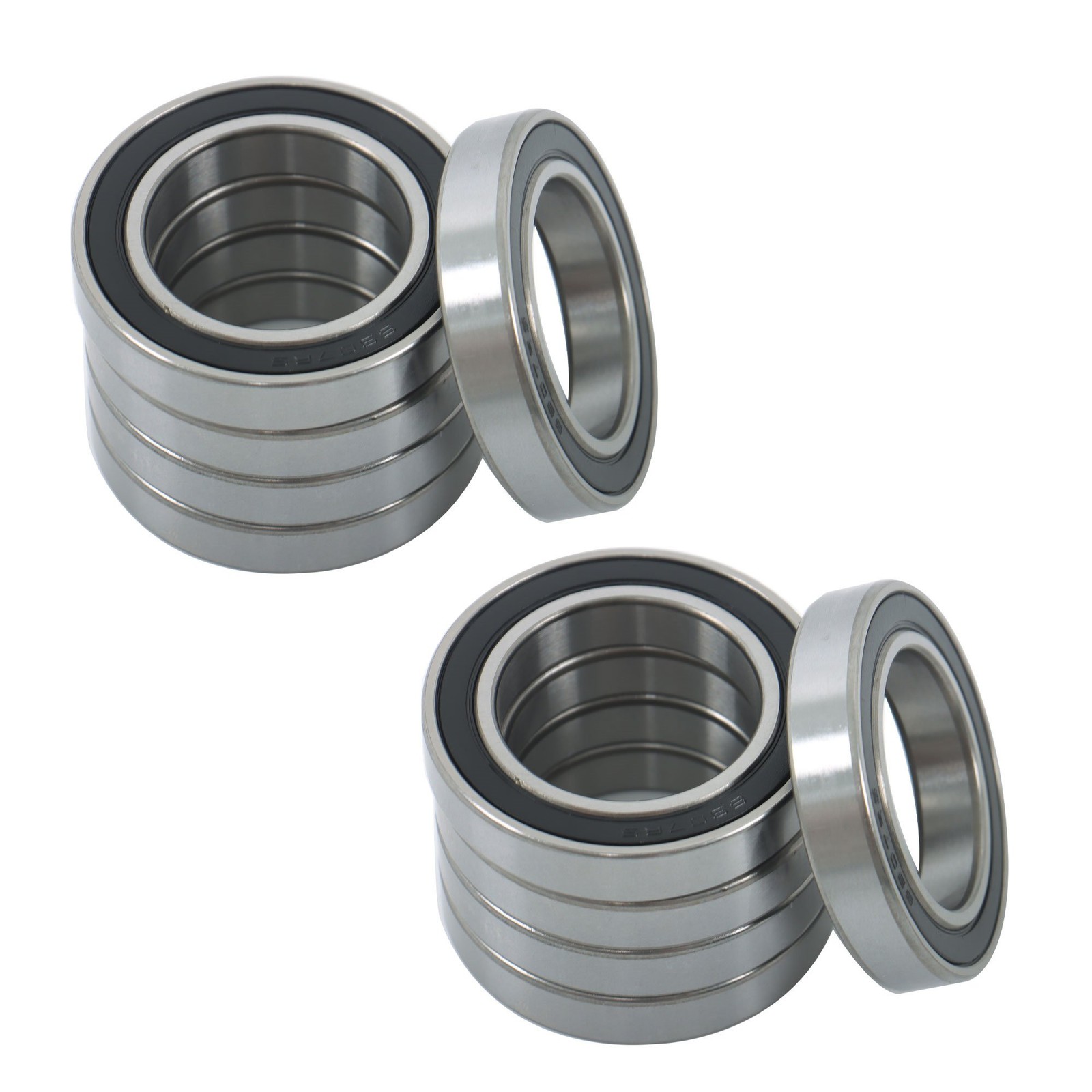 10pcs 6907-2RS Ball Bearings 35x55x10mm Double Rubber Sealed