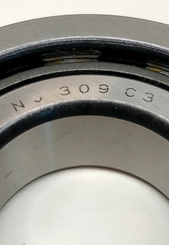 SKF NJ 309-C3 Cylindrical Roller Bearing 45mm ID X 100mm OD X 25mm W NJ309C3