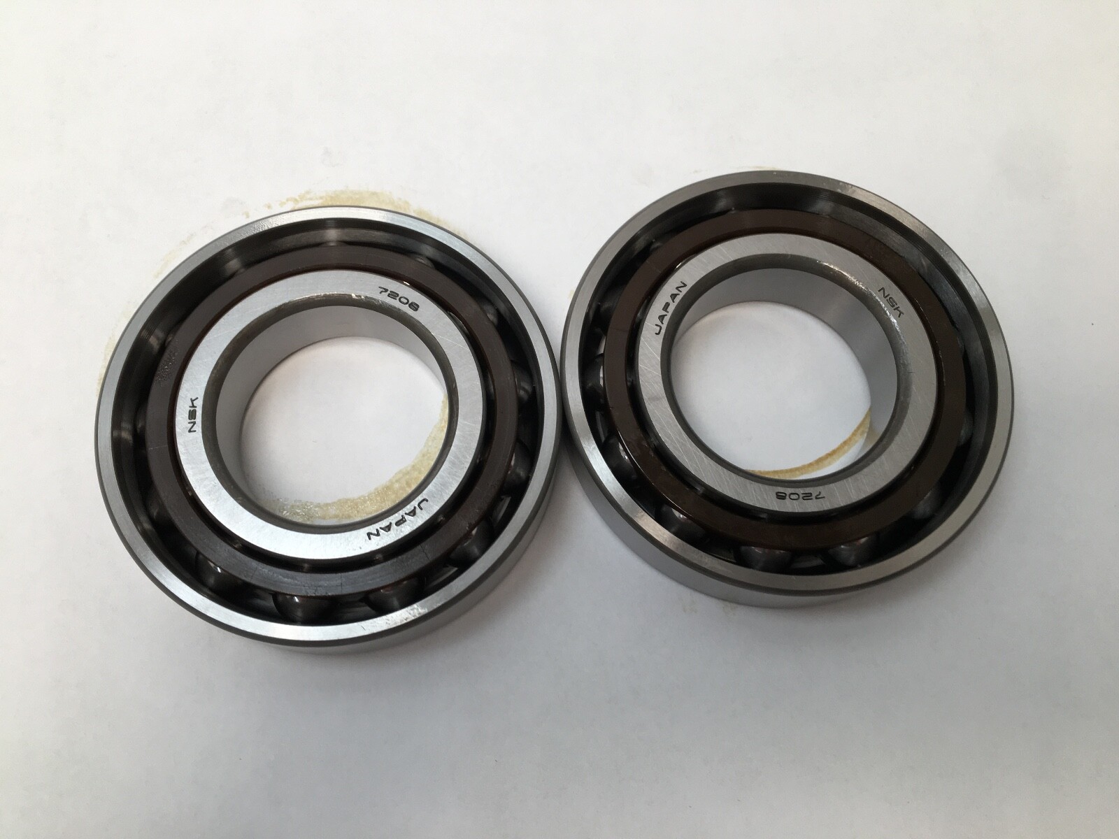 NSK 7208A5TYDUM Angular Bearing 40x80x18 mm 7208-A5TY-DUM 7208A Japan 2 pcs