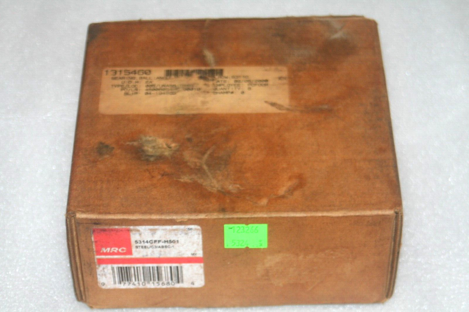 MRC 5314CFF-H501 Double Row Angular Contact Bearing * NEW UNOPENED *