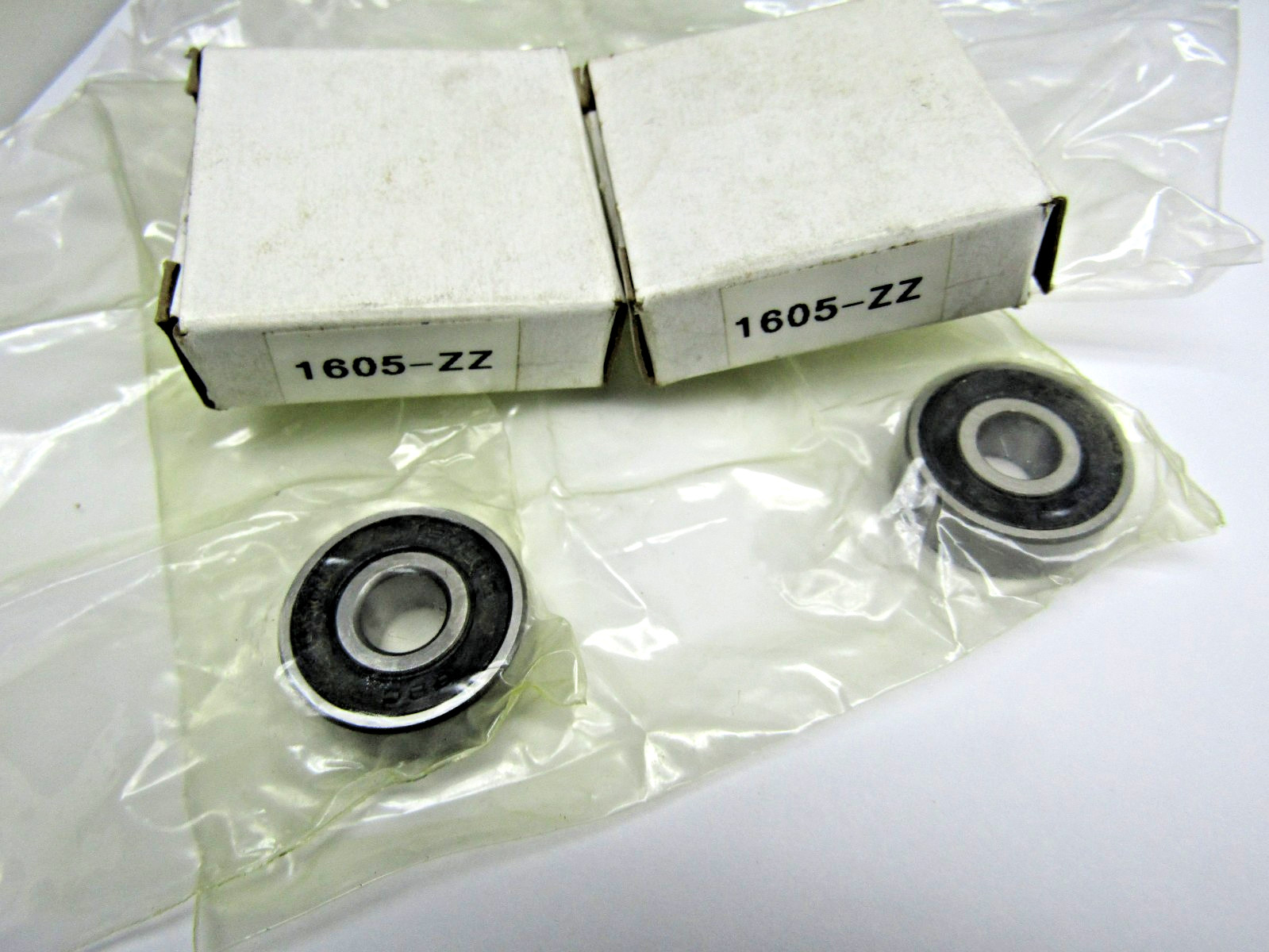 (Lot of 2) General Bearing 1605-2RS 5/16″ x 29/32″ x 5/16″ Sealed Bearing