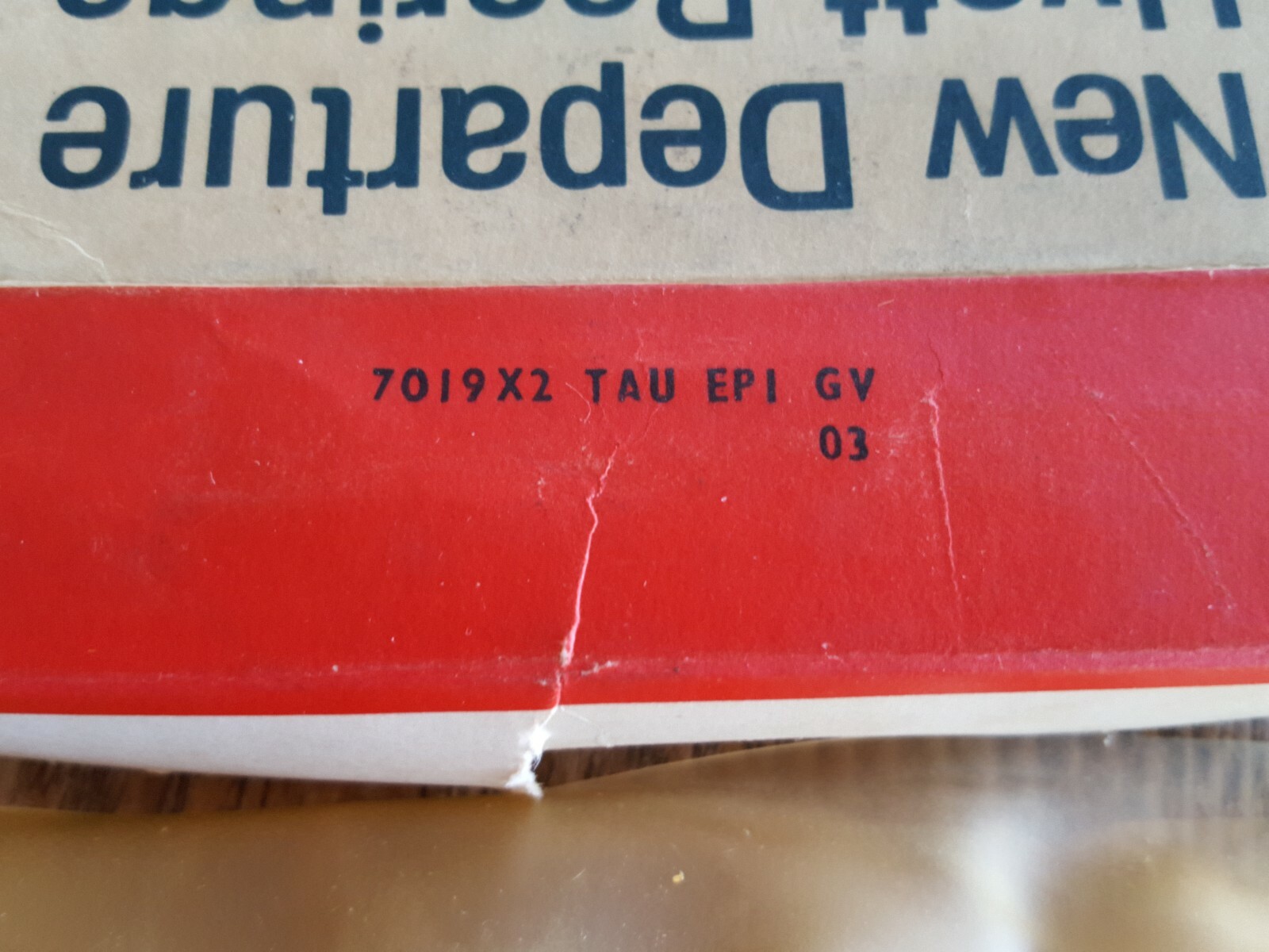 New Departure Hyatt bearing 7019×2 TAU EP1 Prec RHP England gv03 UQOL19 IA…