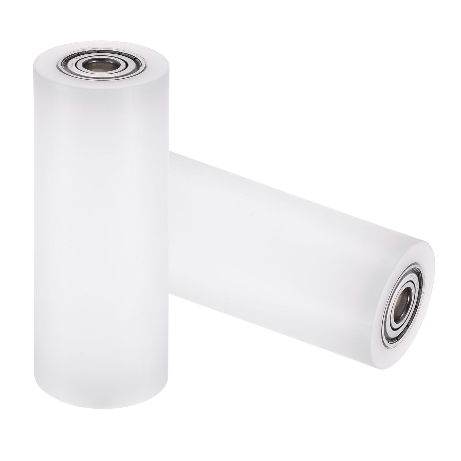 2Pcs Nylon Roller Wheel with Bearings 1/2″x1-7/8″x5-1/8″ Nylon Pulley