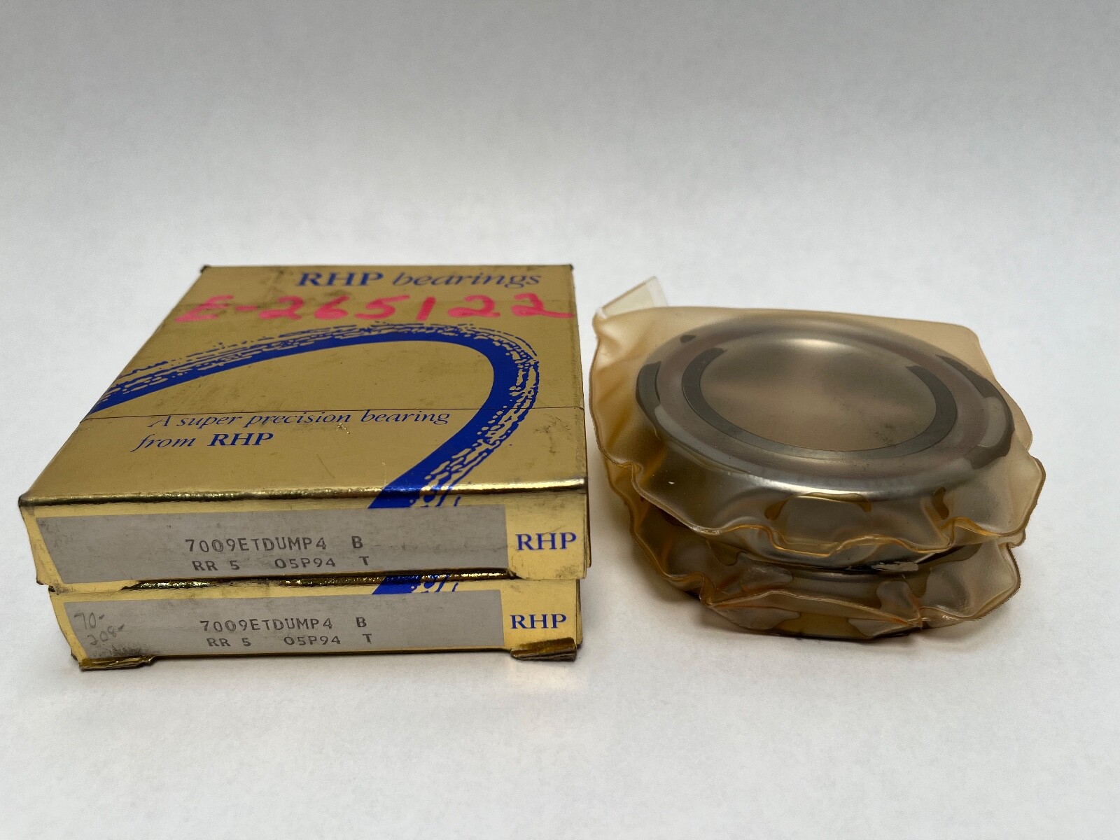 RHP 7009ETDUMP4 Bearing 45x75x16mm 7009-E-T-DUM-P4 B7009X3TADUMEP7 England 2 Pcs