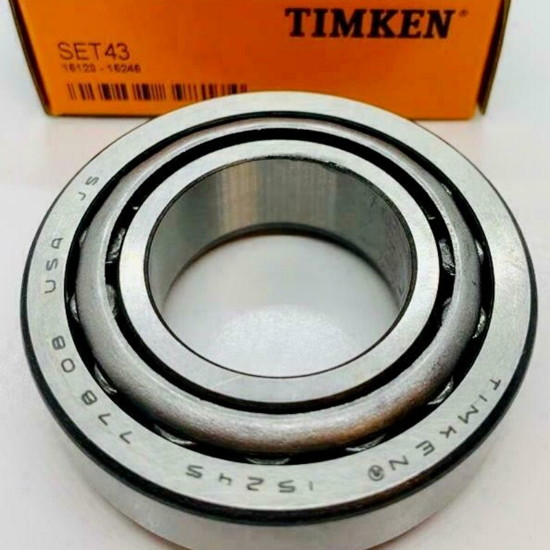 TIMKEN SET 43 15123 15245 1-1/4″ TAPERED ROLLER BEARING USA New & Free Shipping