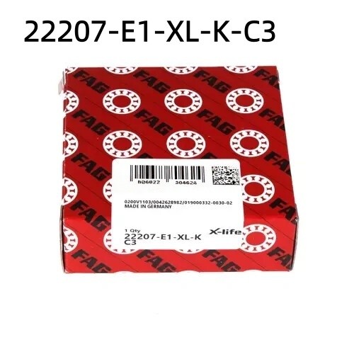 1PC New FAG 22207-E1-XL-K-C3 Self-aligning Roller Bearing Fast Delivery
