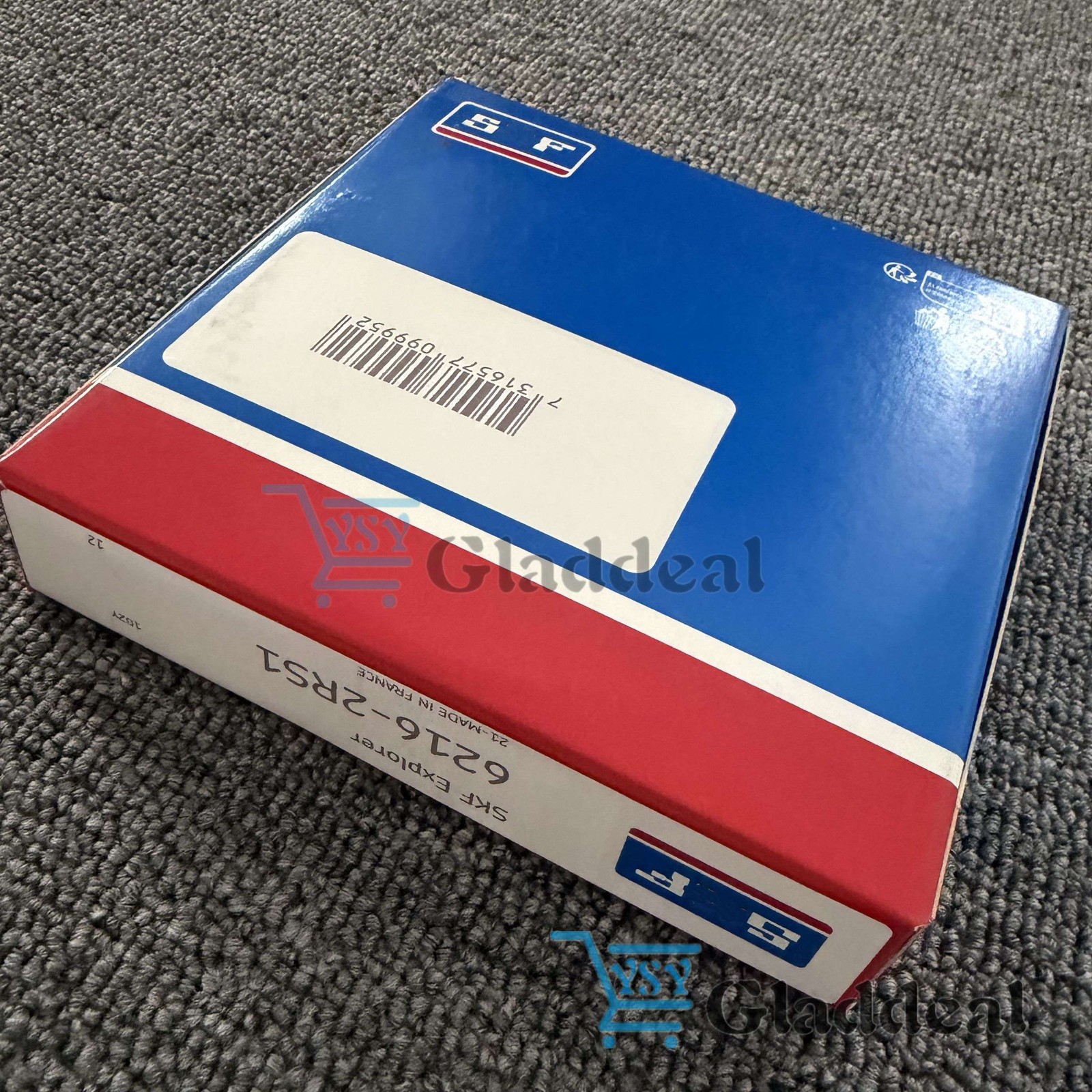 New Rubber Seal Ball Bearing For SKF 6216-2RS1 C3 2RS 140x80x26 mm
