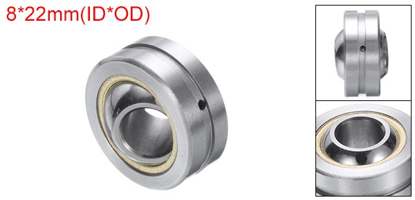 8x22x12mm GEBK8S Steel Spherical Plain Bearing Radial Spherical Plain Bearing