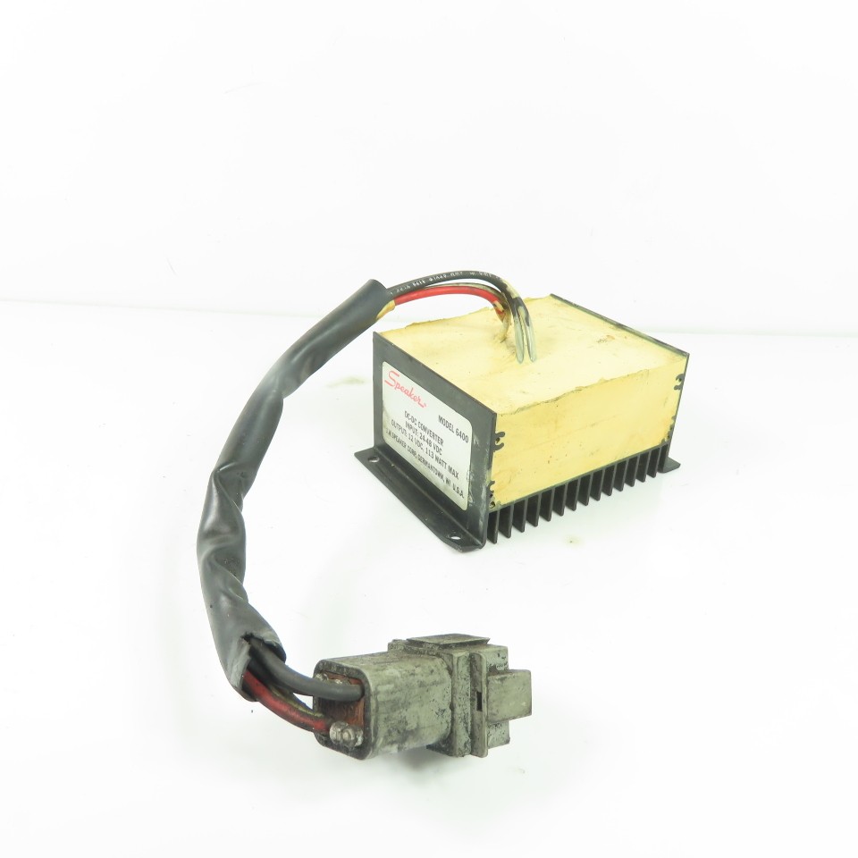 J.W. Speaker Corp. Model 6400 DC-DC Converter 24-48VDC Input 12VDC Output 113W