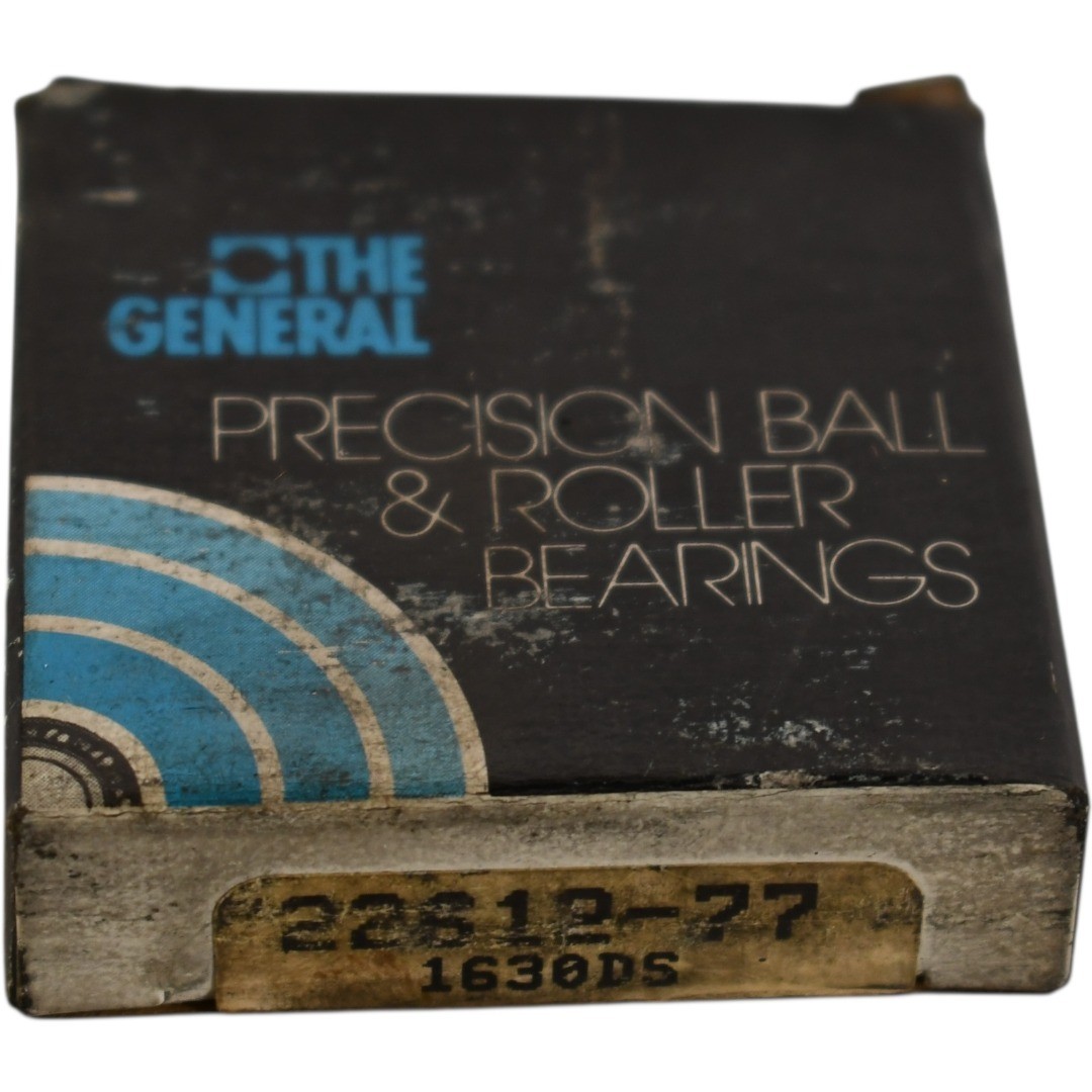 NEW General Bearing 22612-77 Radial Ball Bearing 0.75” ID 1.625” OD Double Shi