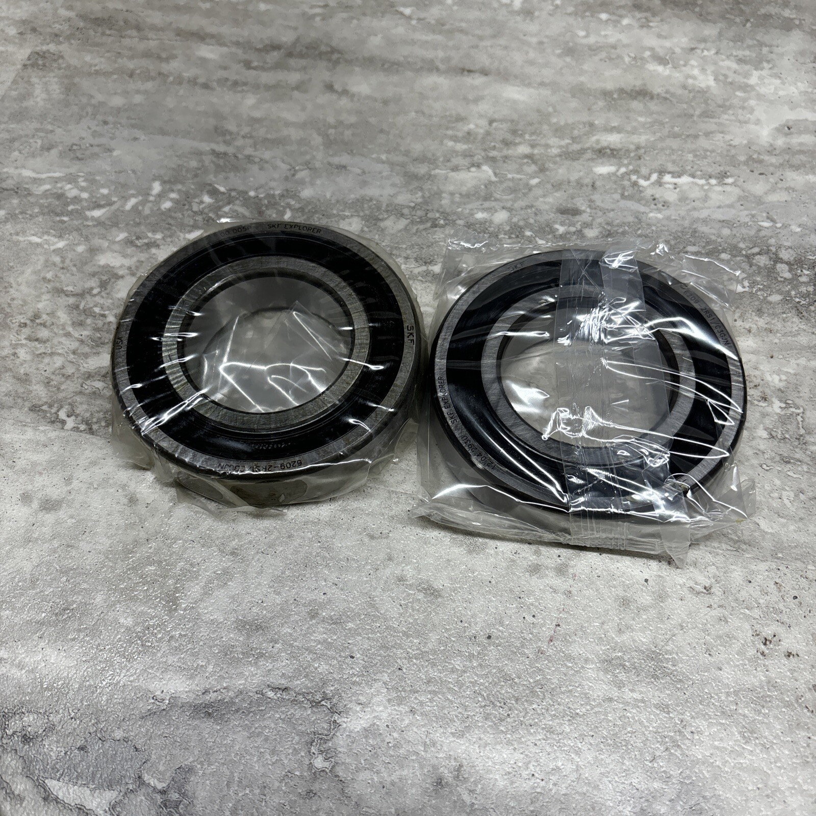 Lot Of 2 SKF Explorer 6209 2RSJEM Deep Groove Ball Bearing, New