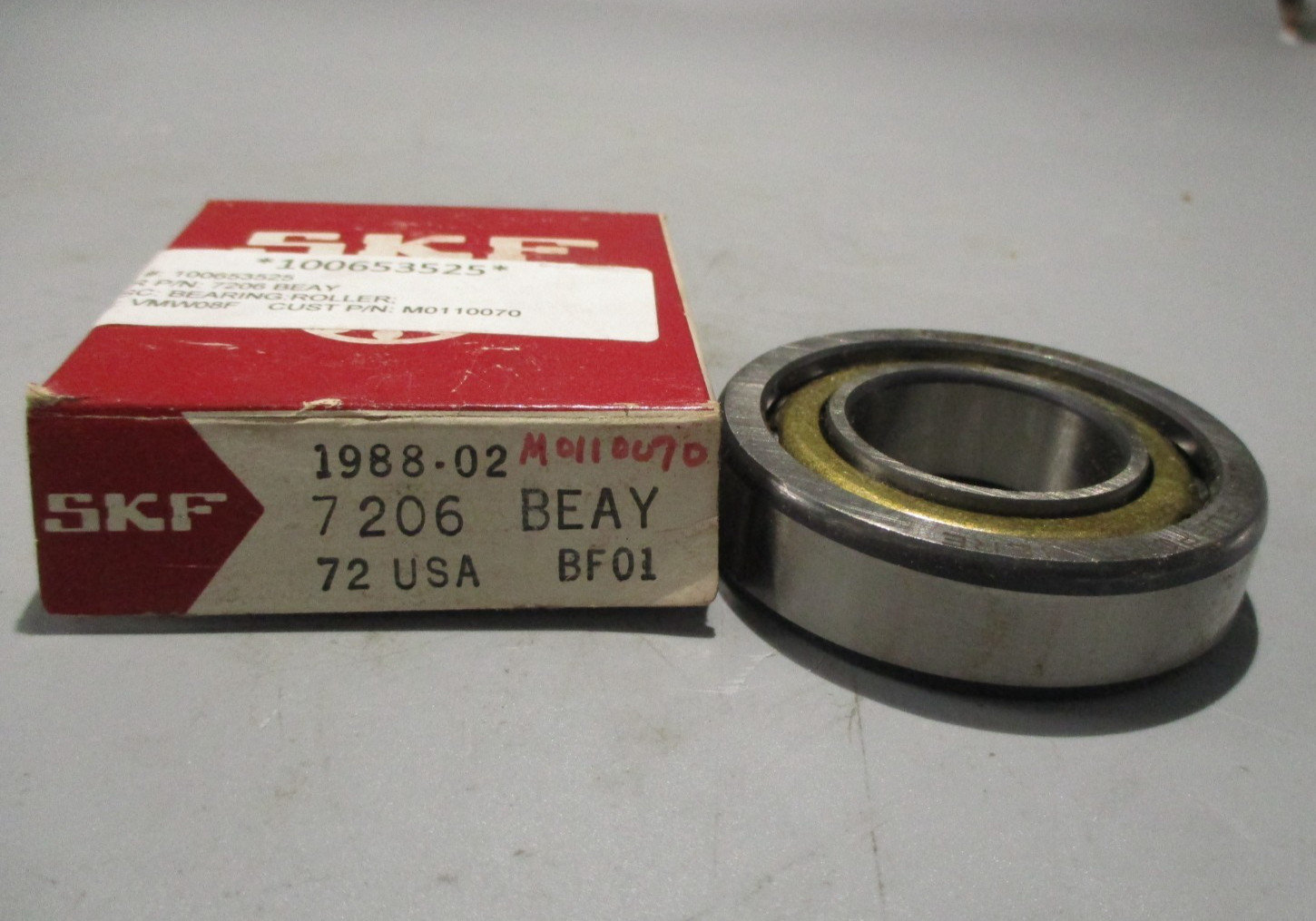 NEW SKF 7206-BEAY ANGULAR CONTACT BALL BEARING