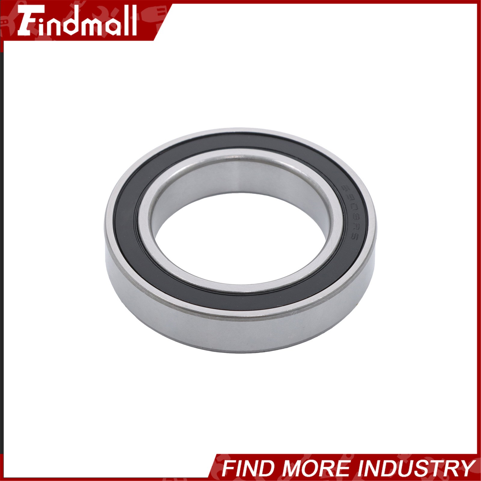 Findmall 6908-2RS Deep Groove Bearings 10pcs 40x62x12mm Rubber Sealed Set