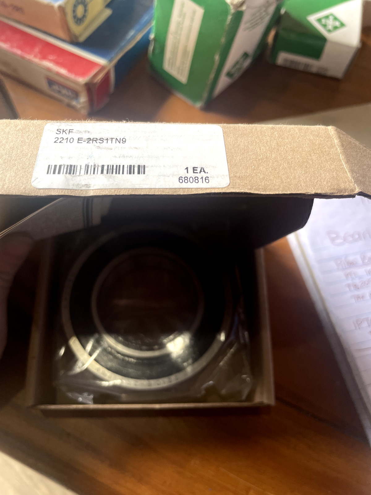 SKF 2210 E 2RS1 TN9 SELF-ALIGNING BALL BEARING 50x90x23mm