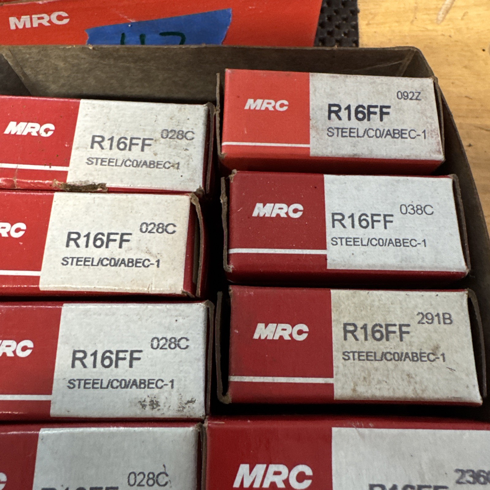 MRC SKF R16FF 1″ x 2″ x 1/2″ Shielded Bearing