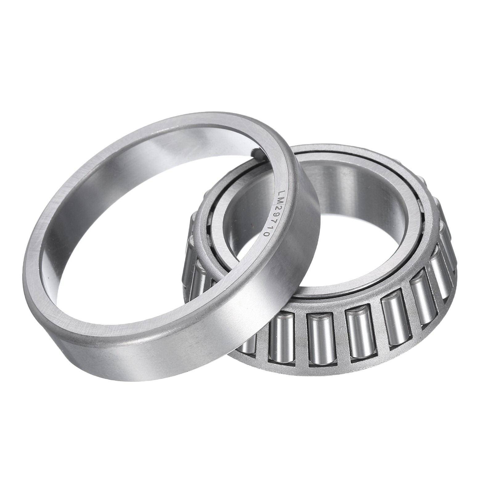 2pcs LM29749/LM29710 Tapered Roller Bearing Cone and Cup, 1.5″ Bore x 2.552″ OD
