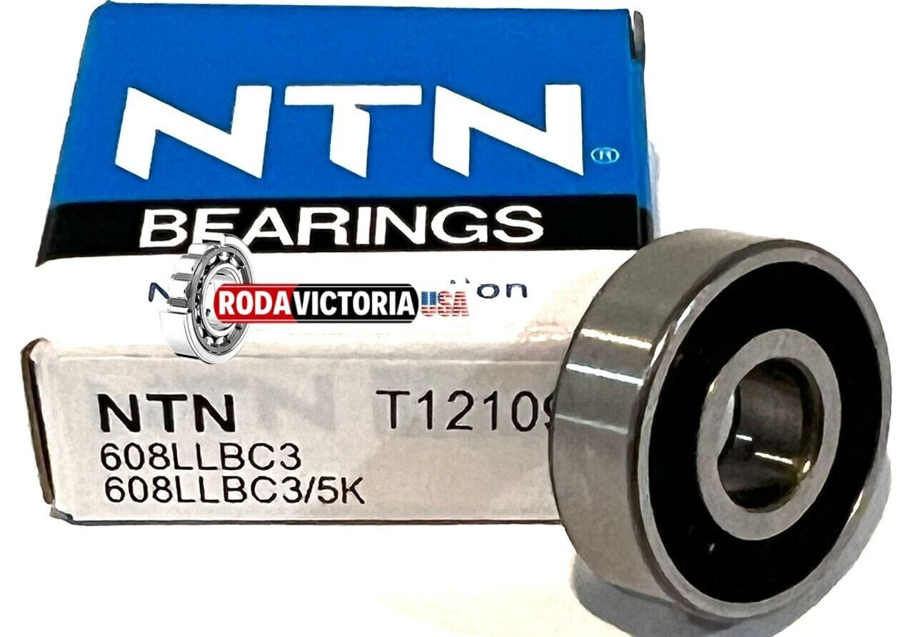 NTN 608-LLB-C3-5K-Deep groove ball bearing – 8x22x7 mm 608 2RS 608RS