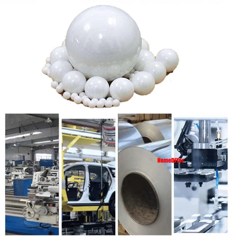 Zirconium Oxide Ceramic Bearing Balls Grade 5 Precision ZRO2 Ball Ø 1mm~31.75mm