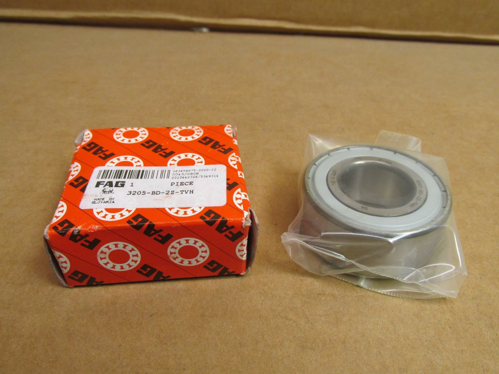 FAG 3205-BD-2Z-TVH Angular Bearing 25mmx52mmx13/16″ 3205 5205 BD 2Z X-LIFE