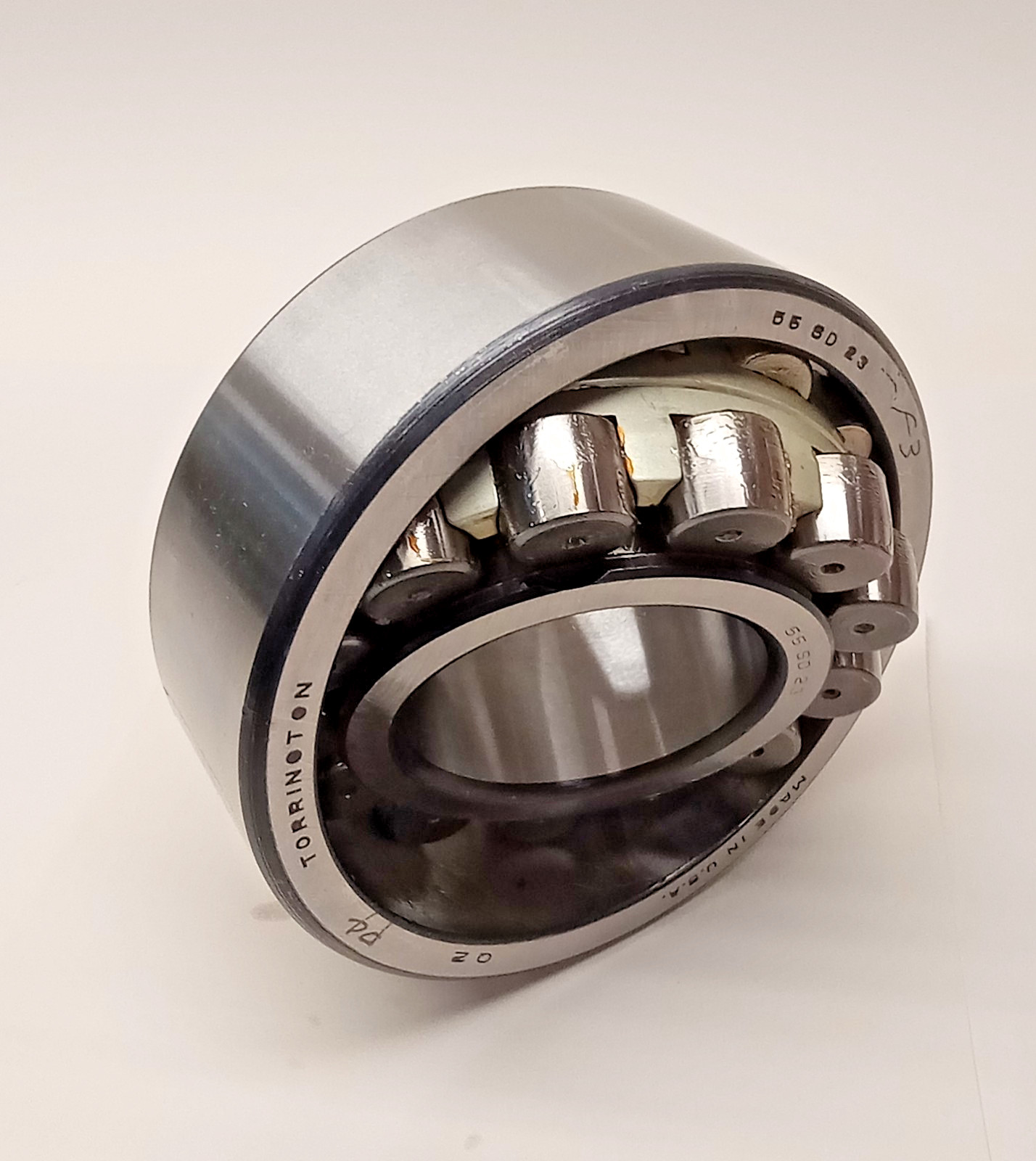 Torrington 55SD23-F3 Spherical Roller Bearing USA 55x120x43mm ref# 22311W22F3