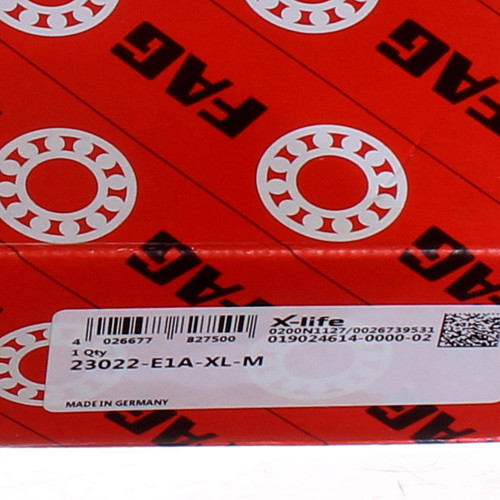 23022-E1A-XL-M FAG/Schaeffler Technologies 110 x 170 x 45 mm SPHERICAL ROLLER…
