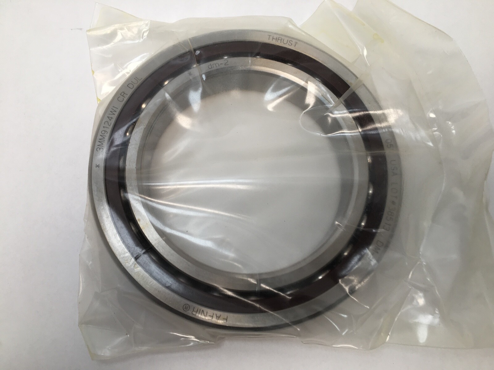 Fafnir 3MM9124WI-DUL Bearing 120x180x28 mm 7024-E 3MM-9124-WI-CR-DUL USA 2 pcs
