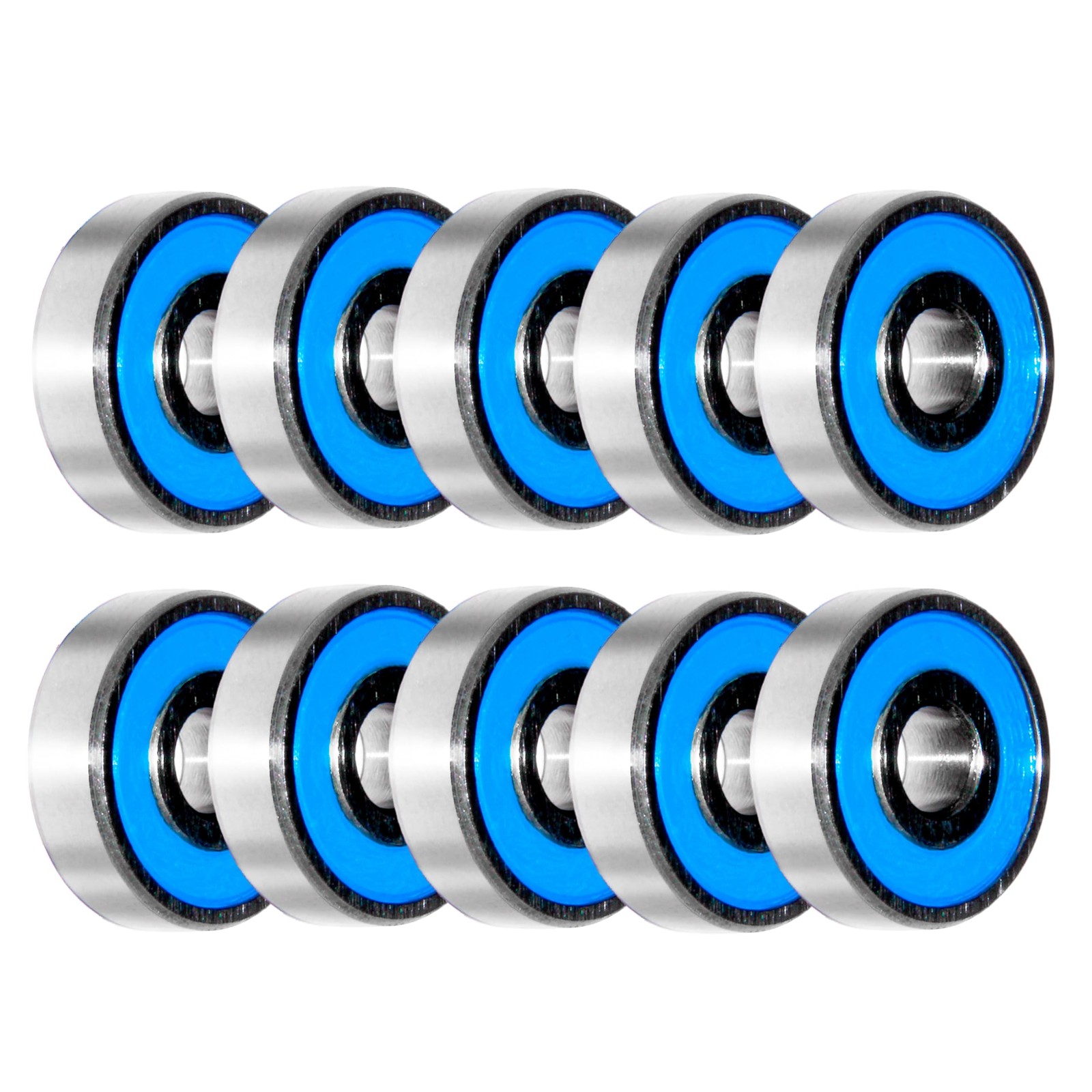 5x16x5mm | 625-2RS 10 Rubber Sealed Bearings