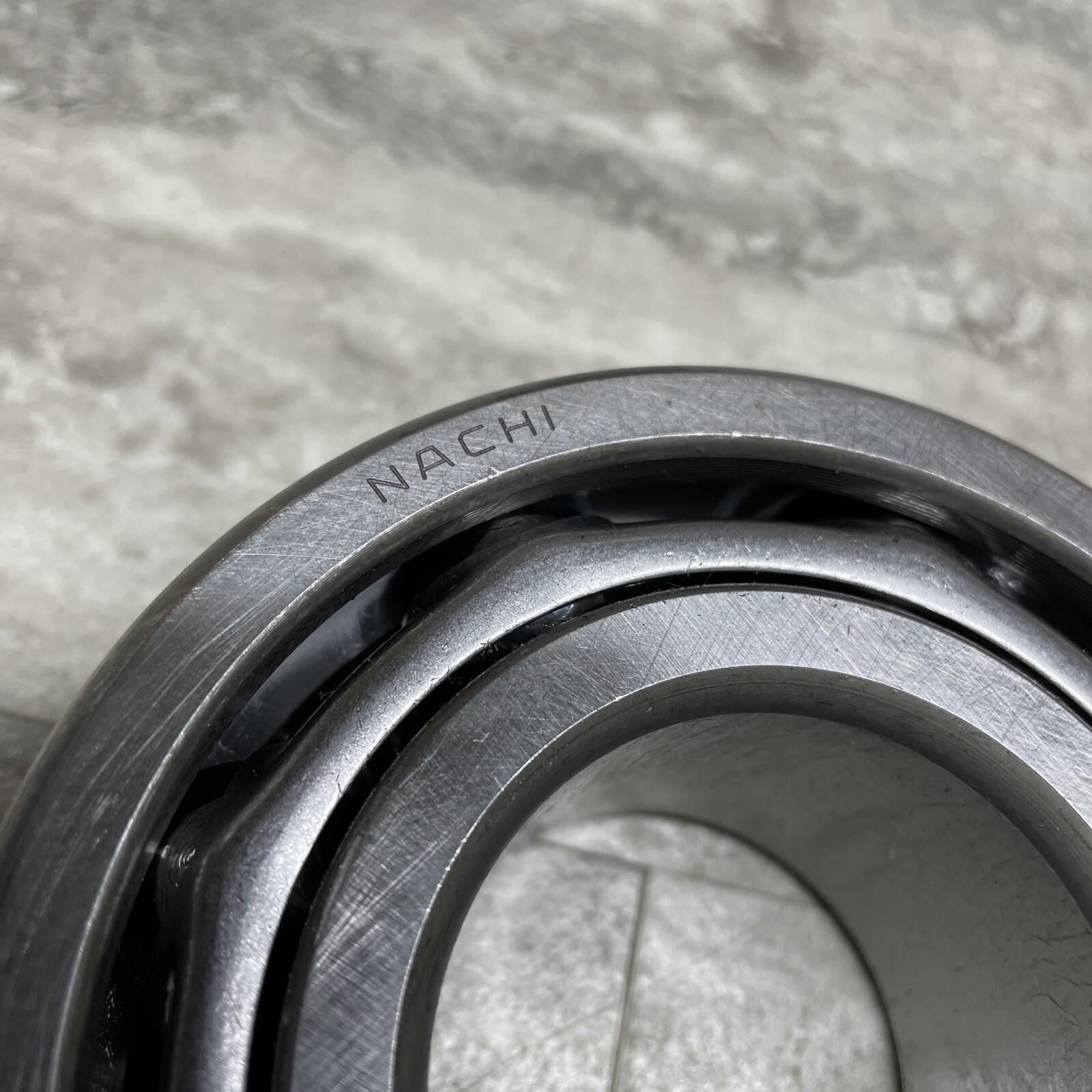 Nachi 5310 Angular Contact Double Row Ball Bearing, 50x110x44.4, New