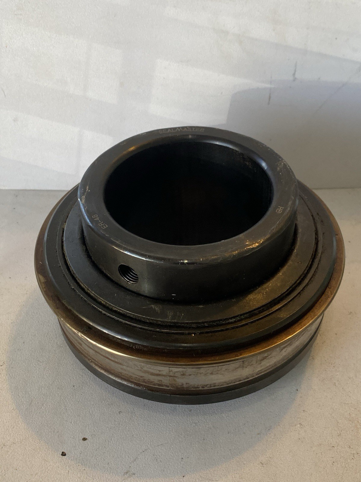 SEALMASTER ER-48 Ball Bearing Insert Round Bore Standard Duty 3″ Used