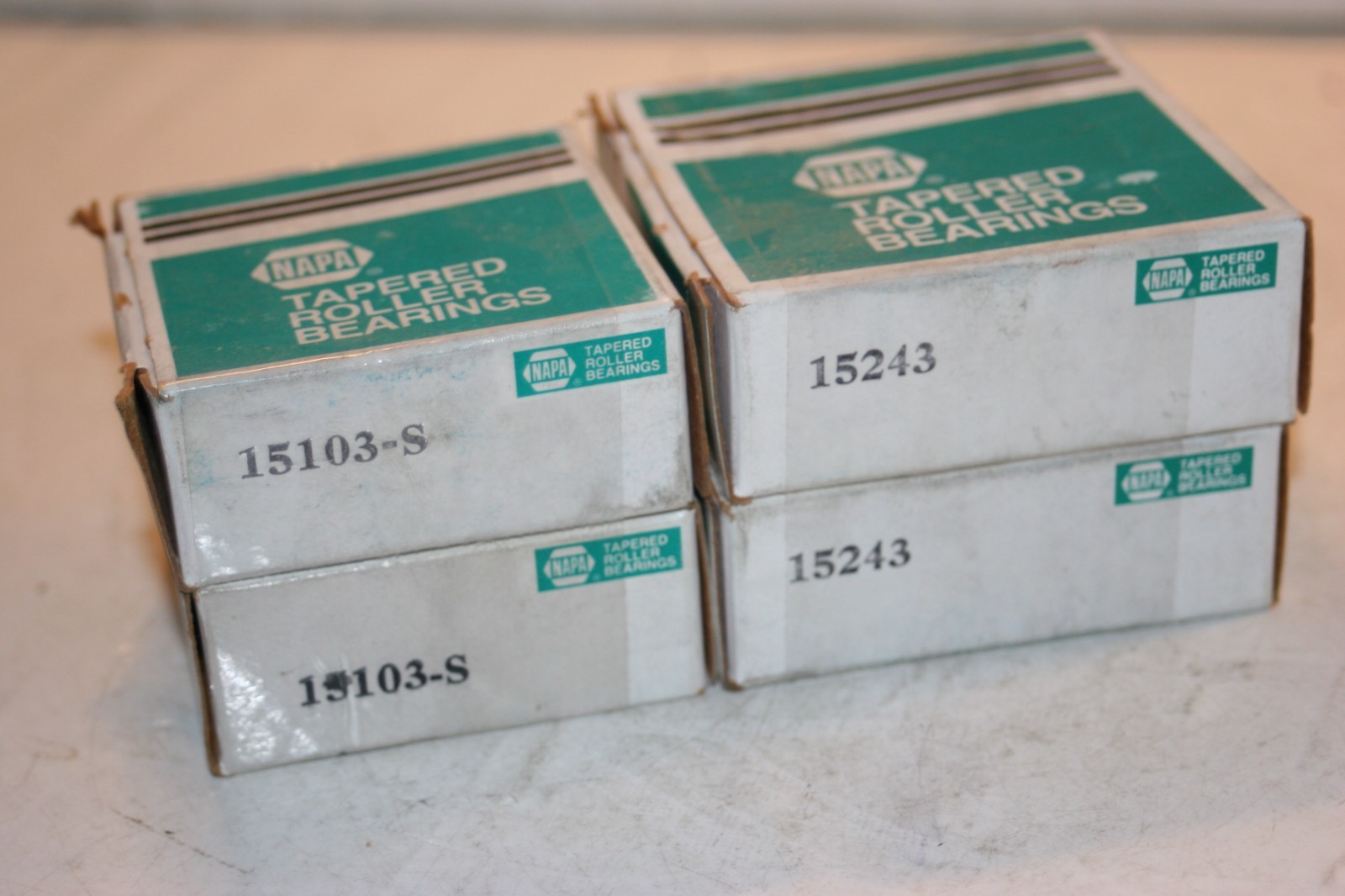 (Lot 2 Sets) Timken (15103-S/15243) Bearings and Cups