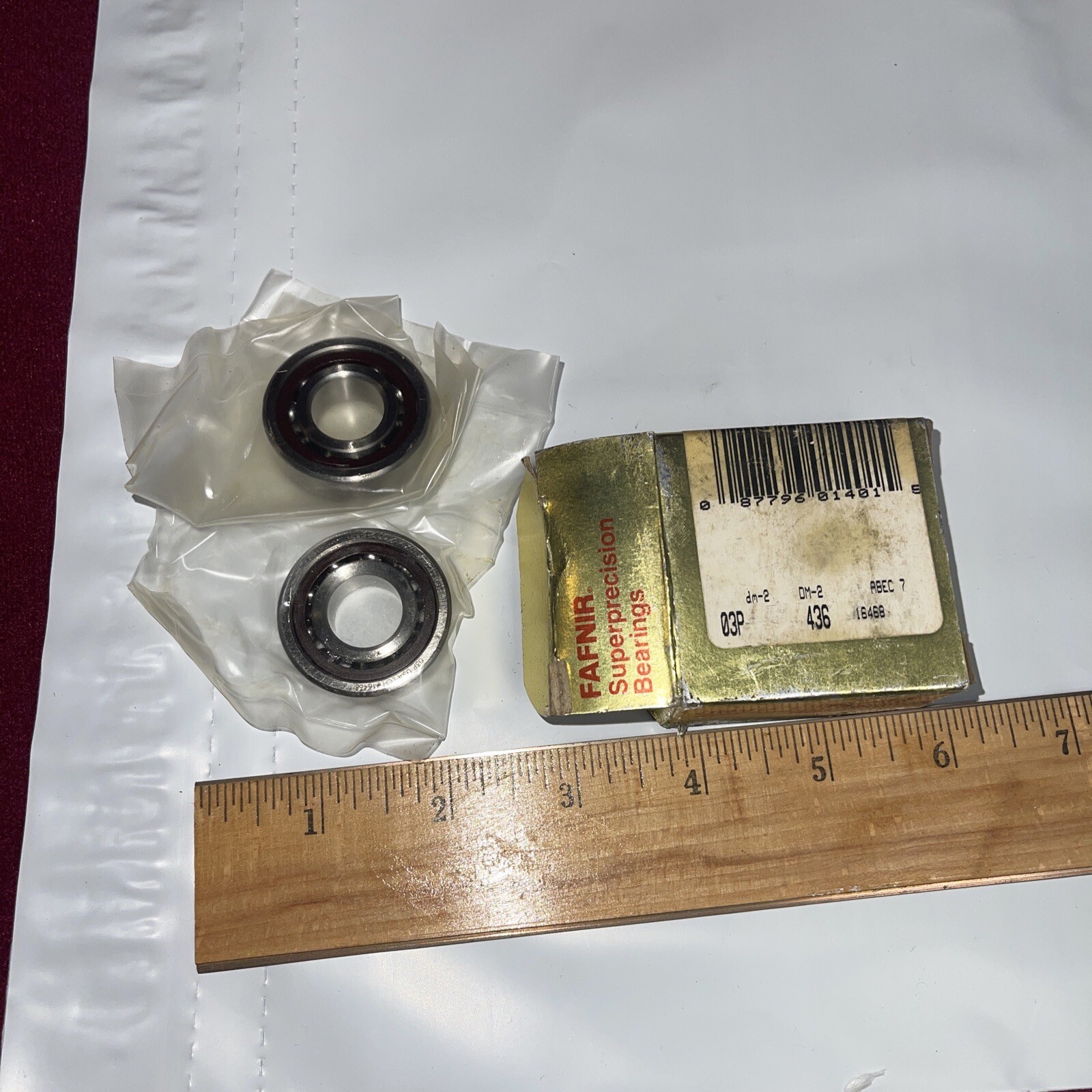Timken 2MM202WI DUL Super Precision 2 Bearing Set – 03P. 436