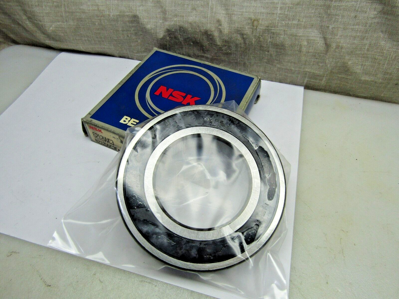 NSK 6212VV C3 60mm X 110mm X 22mm Sealed Bearing