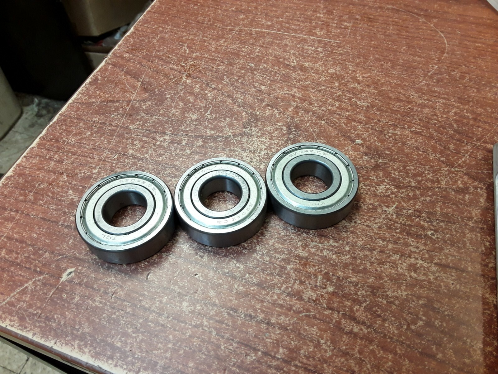 6204ZC3 Bearing 3 Pack