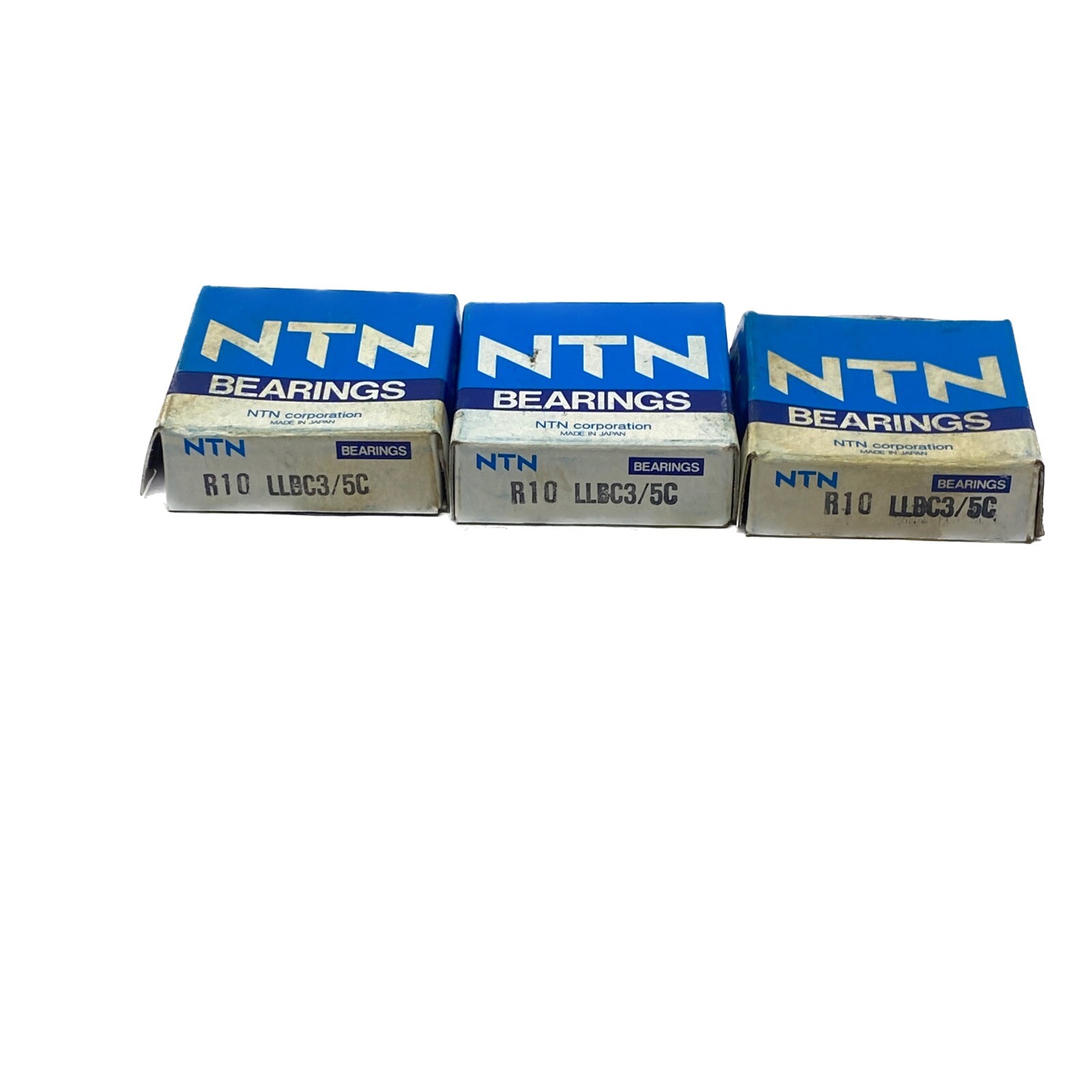 NIB LOT OF 3 NTN 15.875mm Bore 34.85mm OD Deep Groove Ball Bearing R10 LLBC3