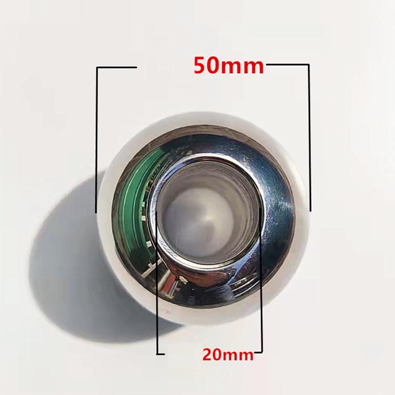 Stainless Steel Round Ball Bearing Dia 2mm To 60mm With Hole Balls Bearings