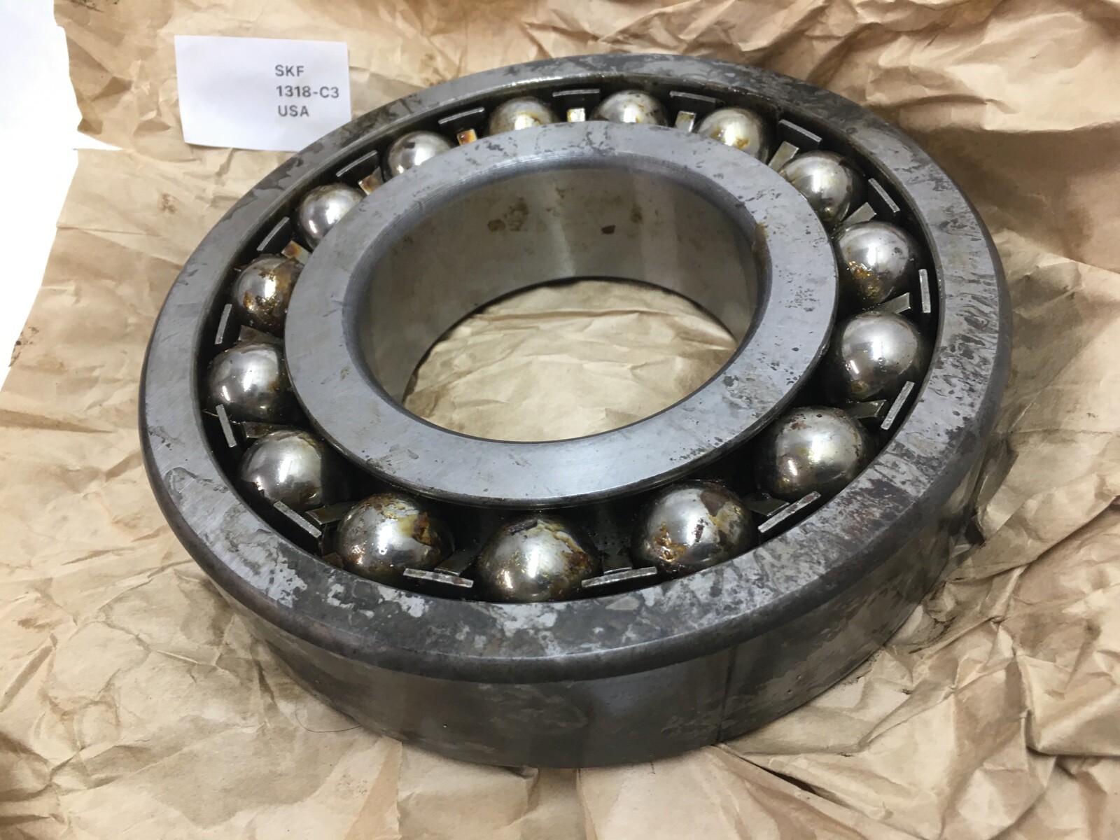 SKF 1318-C3 Self Aligning Bearing 90x190x43 mm 1318C3 USA