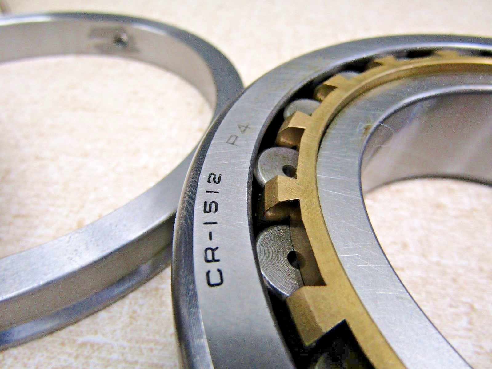 NTN CR-1512 P4/ CR-1513 P4/DB+15/0 Prec 32215 DBL Row Tapered Roller Bearing Set