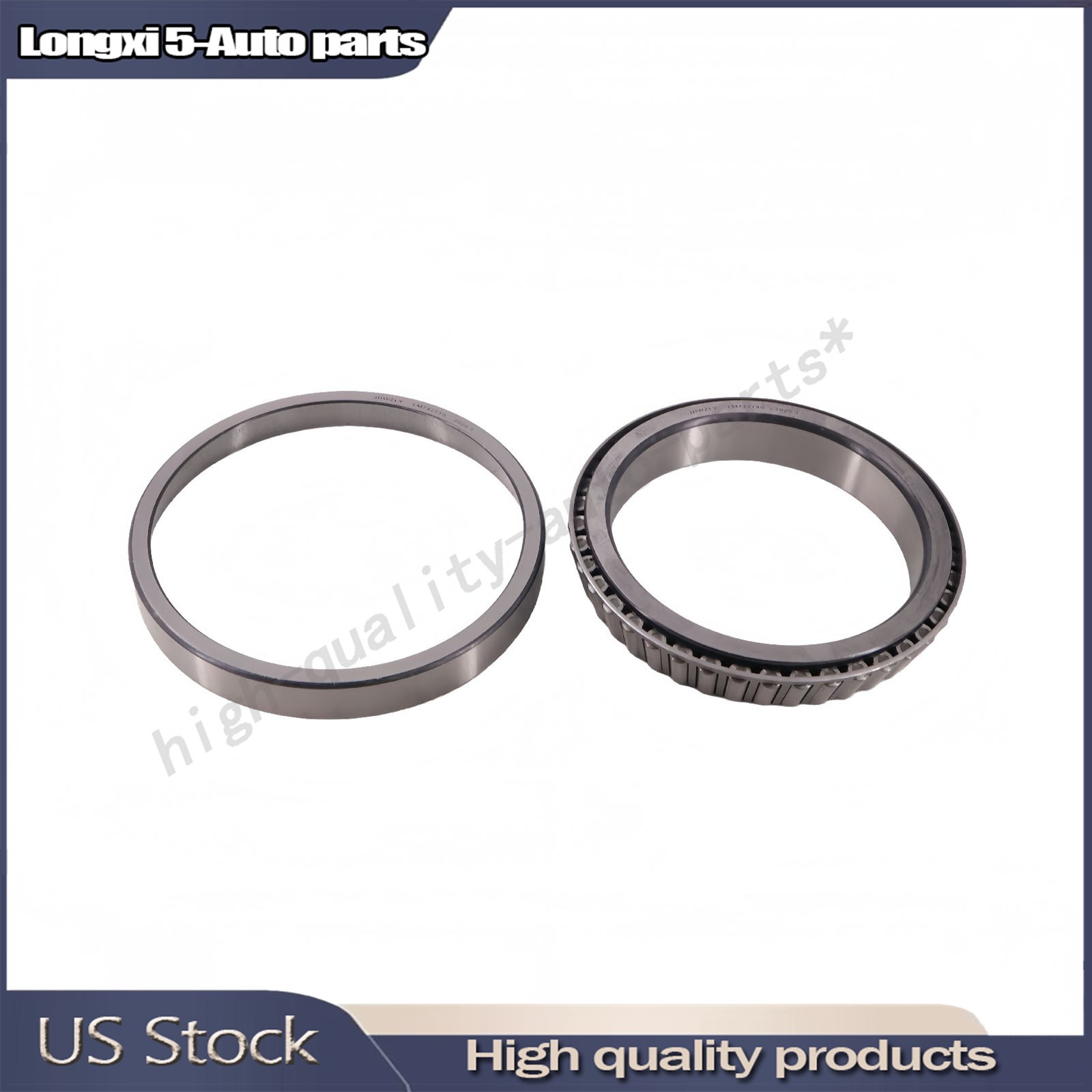 Wheel Bearing Set Tapered Roller Cup and Cone LM742749 LM742710 1-PC New PC