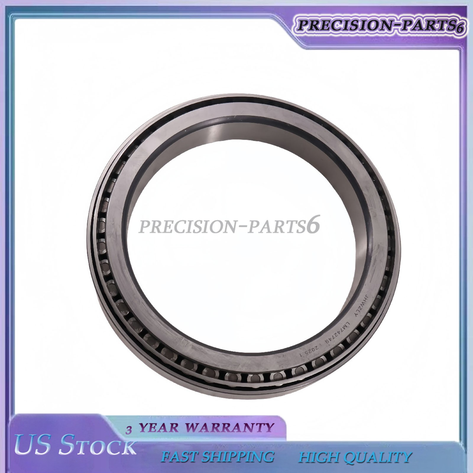 Tapered Roller Bearing Set Cup and Cone LM742749 LM742710 1-Piece New 1PC PC