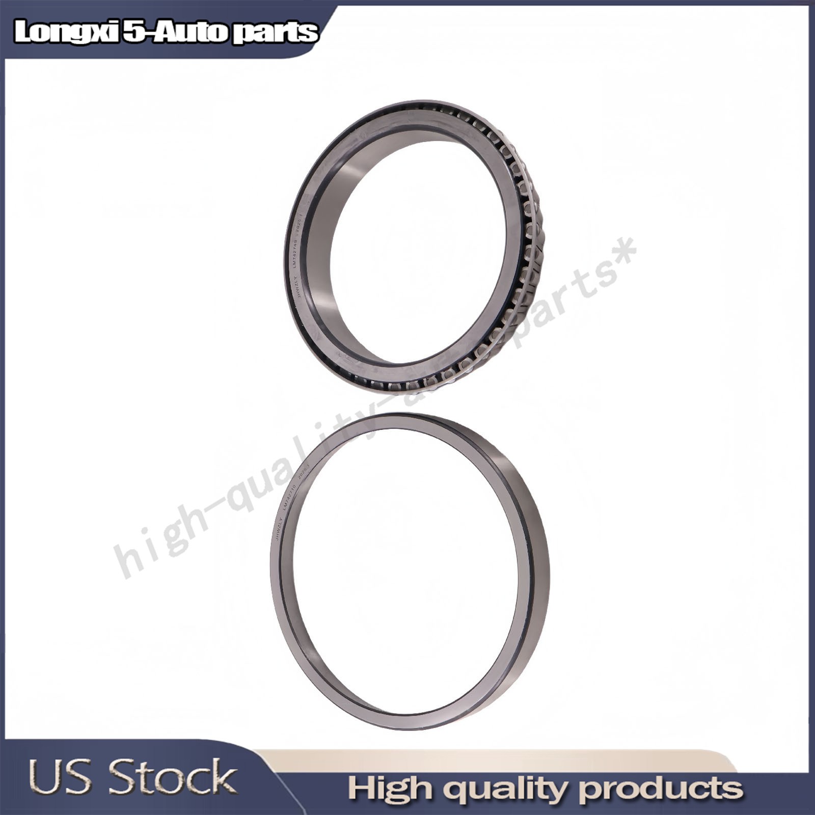 Wheel Bearing Set Tapered Roller Cup and Cone LM742749 LM742710 1-PC New PC