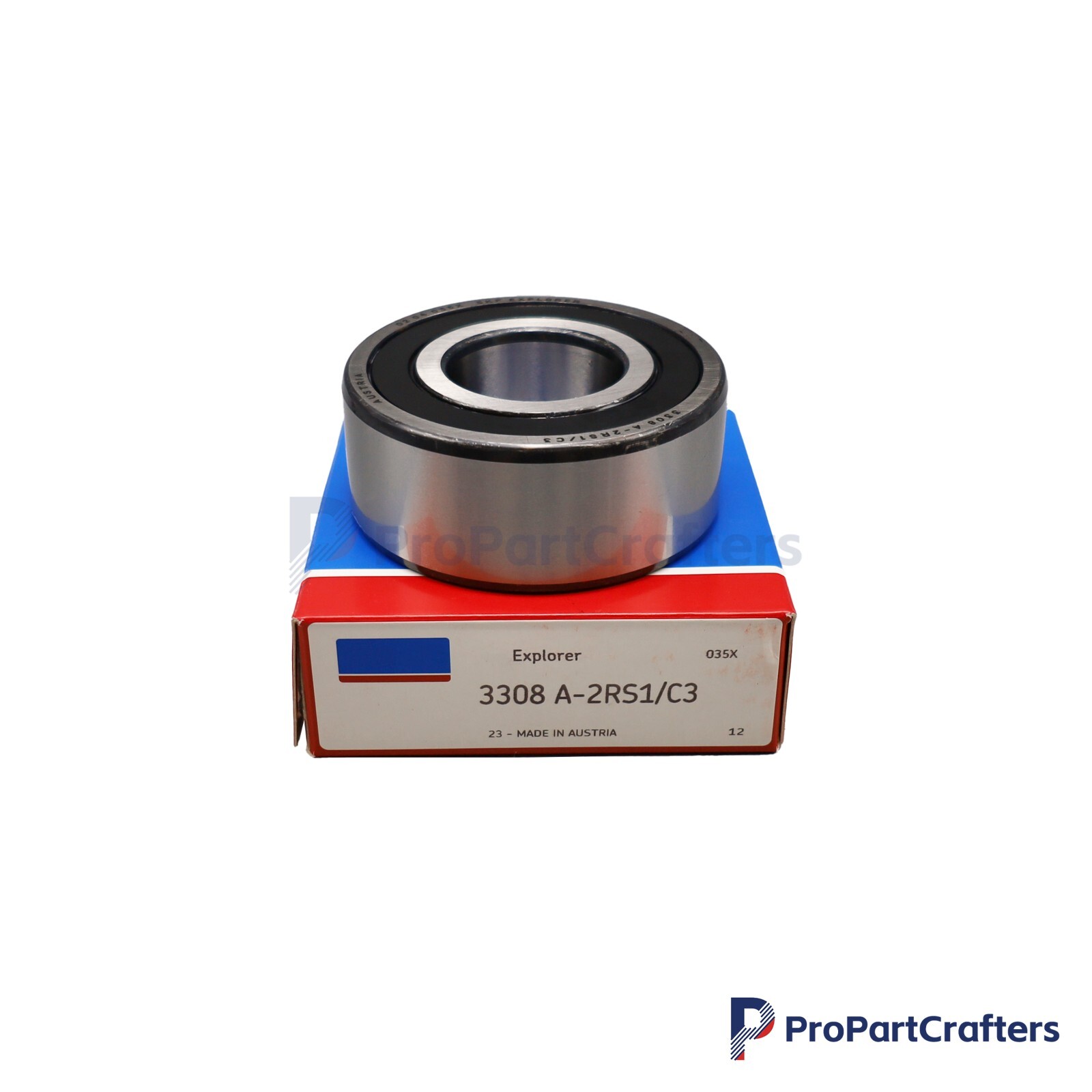 NEW Fits SKF 3308 A 2RS1/C3 Double Row Angular Contact Ball Bearing 40x90x36.5mm