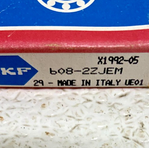 NEW Mixed Lot of 8 SKF 6203 2RSJEM 608 6206 2ZJEM Deep Groove Ball Bearing 256D