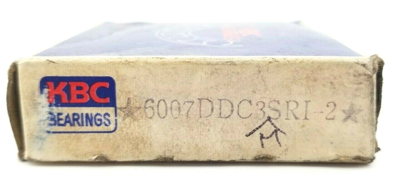 KBC, 6007DDC3 / 6007DDC3SRI-2, Single Row, Deep Groove Ball Bearing