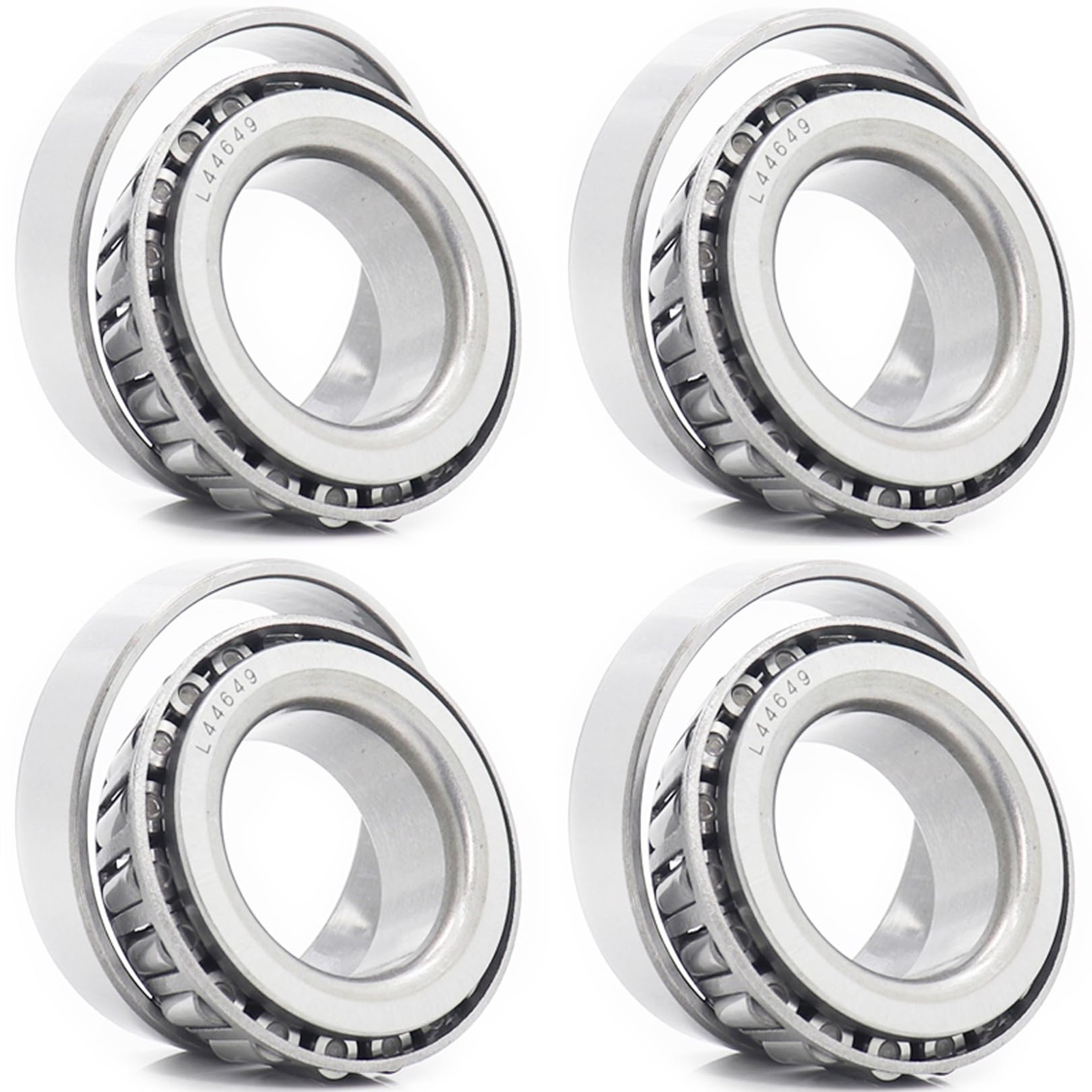 FUSHIBEARING 1-1/16” Axles Trailer Wheel Hub Bearings Kit L44649/L44610