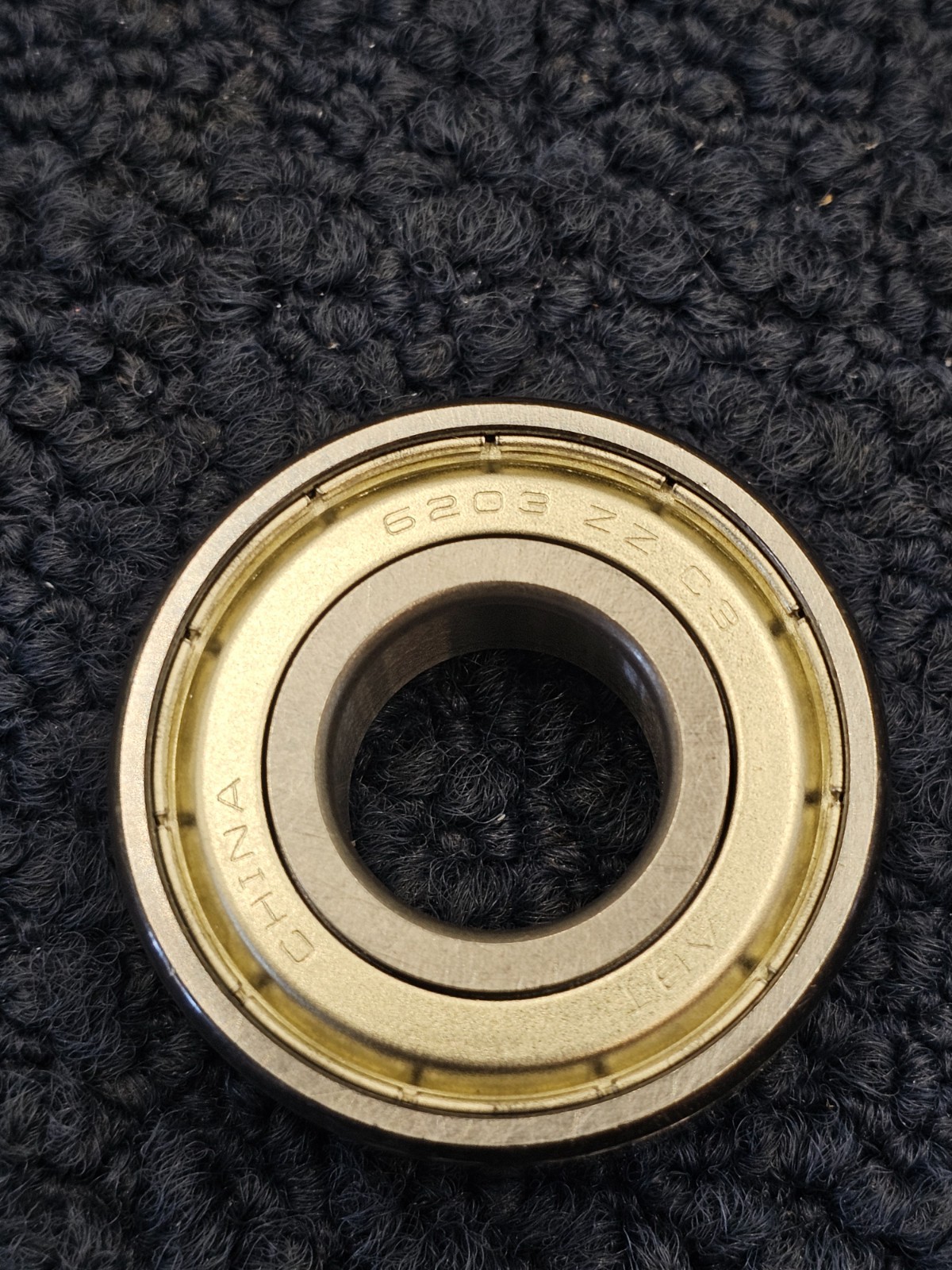 (QTY 10) ABT 6203 ZZ C3 Metal Shielded Ball Bearing 17mm x 40mm x 12mm