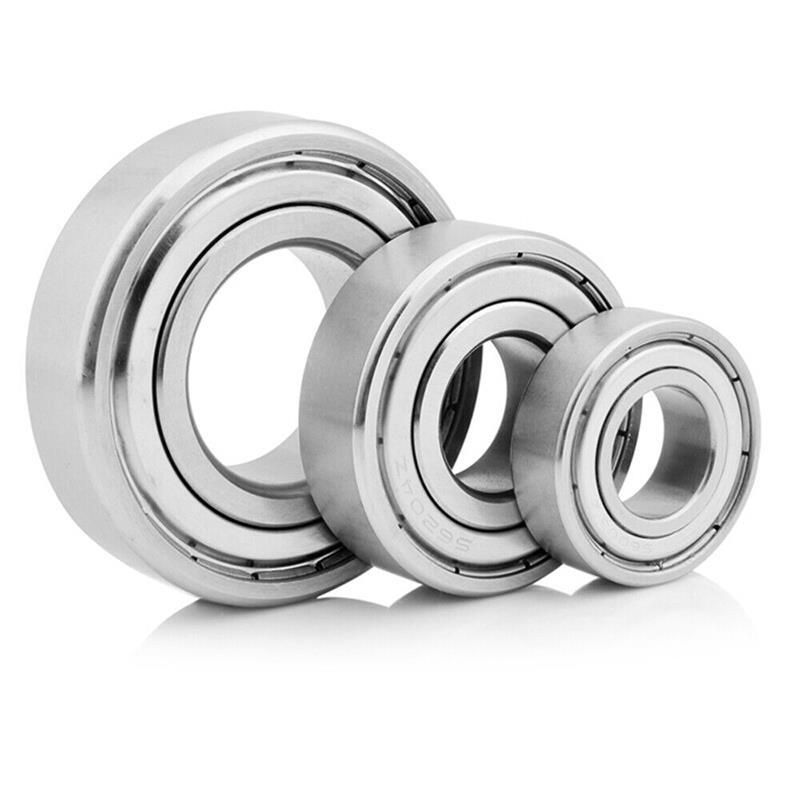 Deep Groove Ball Bearings Stainless Steel Miniature Shielded Bearing I.D 10-70mm