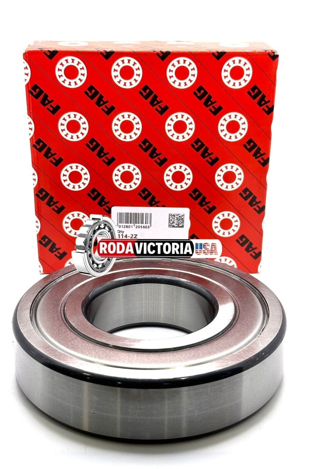 FAG GERMANY 6314 ZZ C3 DEEP GROOVE BALL BEARING, METAL SHIELDED 70x150x35mm